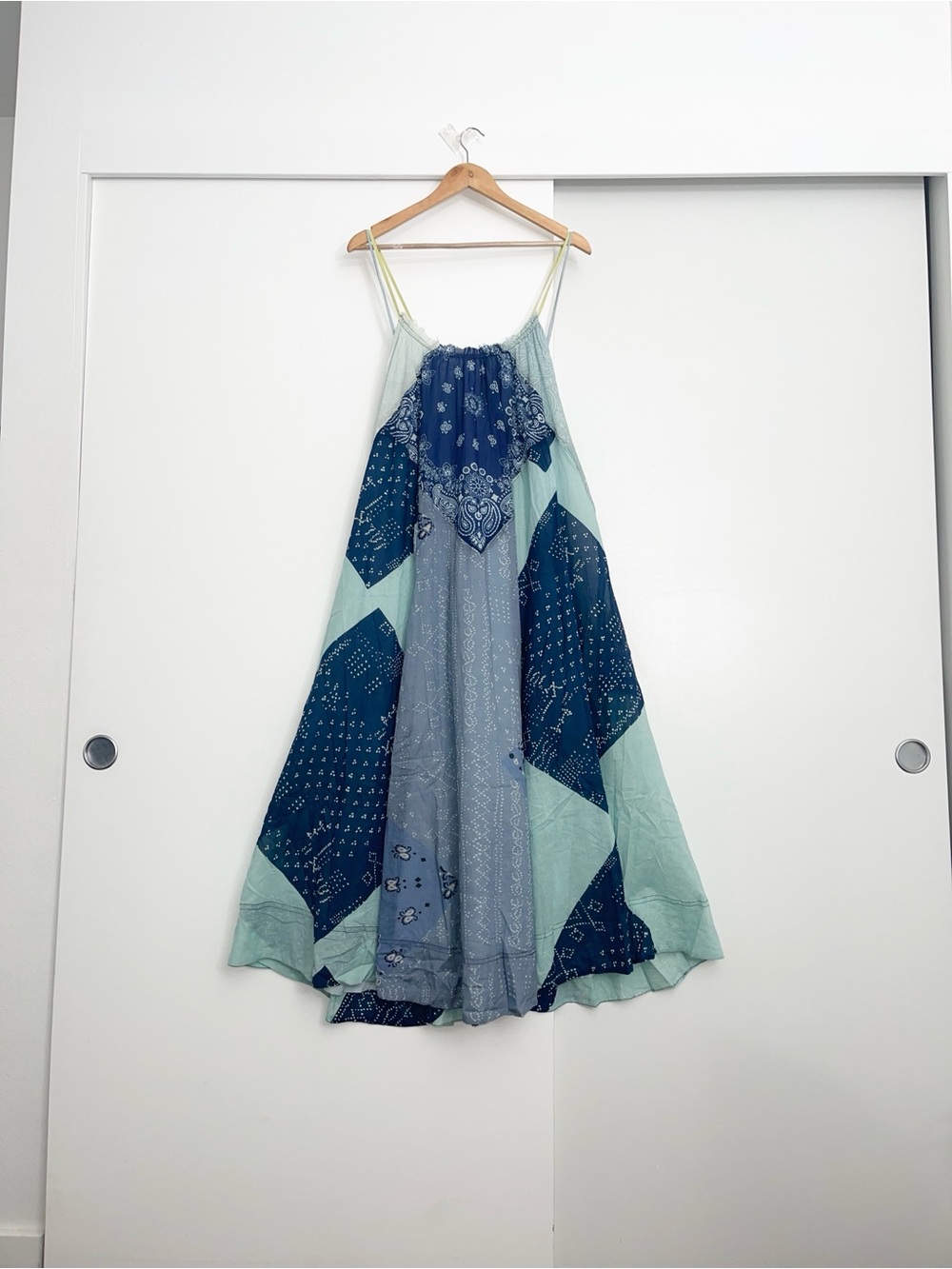 NWOT Free People Happy Days Paisley Maxi Oversized Dress Size XS / Small